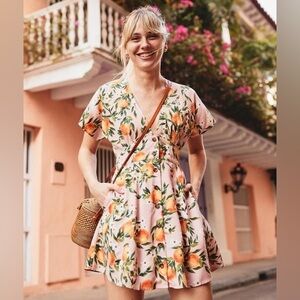 MARINE LAYER CAMILA A-LINE DRESS XS